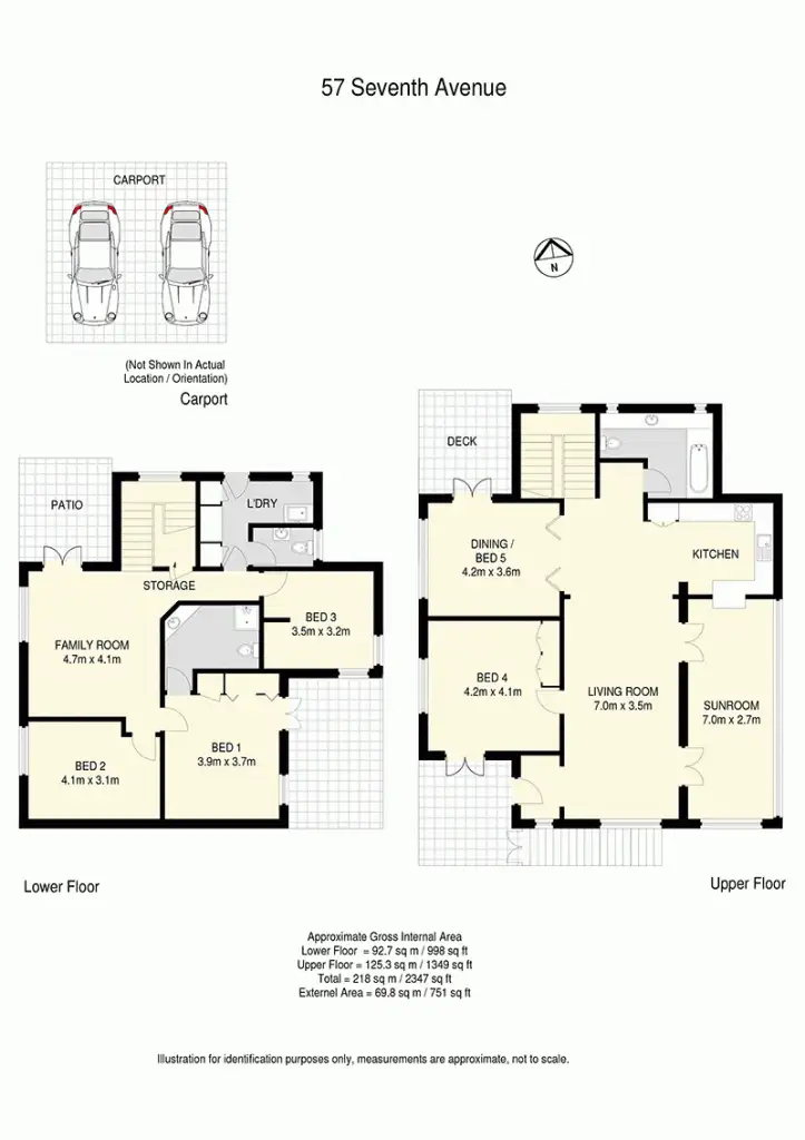 Floorplan of Homely house listing, 57 Seventh Avenue, Windsor QLD 4030