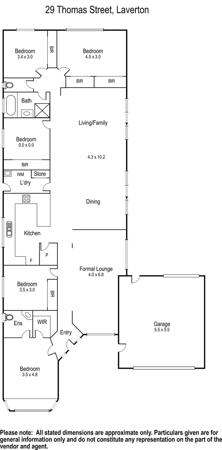 Floorplan of Homely house listing, 29 Thomas Street, Laverton VIC 3028