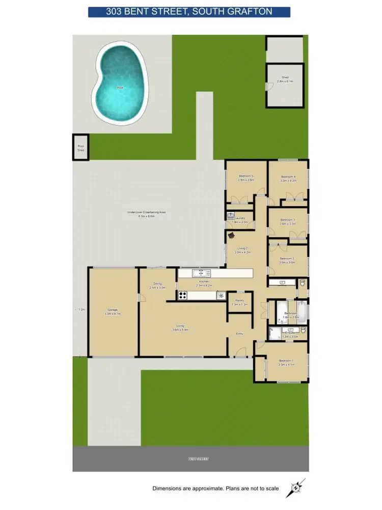 Floorplan of Homely house listing, 303 Bent Street, South Grafton NSW 2460