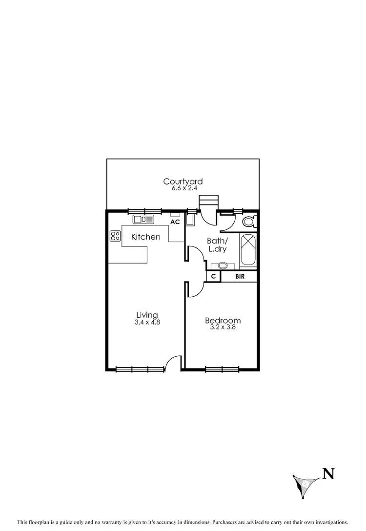 Floorplan of Homely unit listing, 7/30 Collins Street, Mentone VIC 3194
