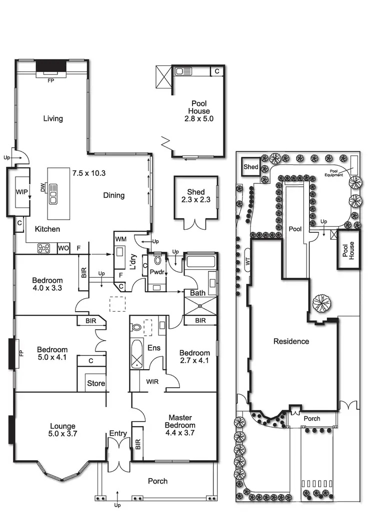 Floorplan of Homely house listing, 21 Stewart Street, Ormond VIC 3204