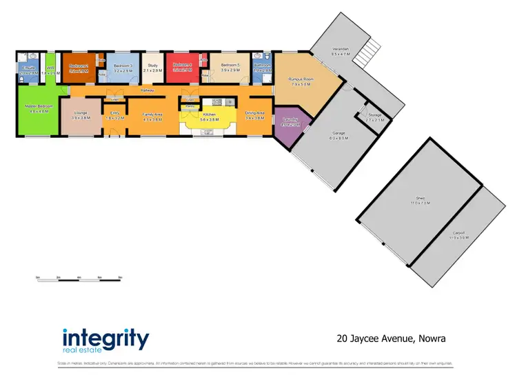 Floorplan of Homely house listing, 20 Jaycee Avenue, Nowra NSW 2541