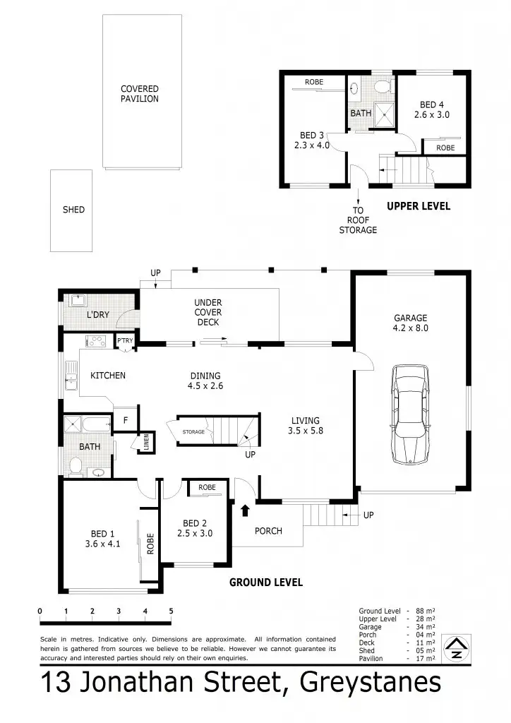 Floorplan of Homely house listing, 13 Jonathan Street, Greystanes NSW 2145