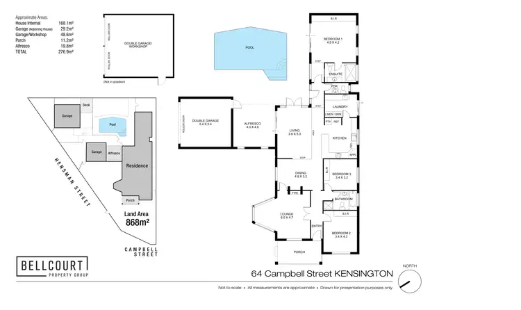 Floorplan of Homely house listing, 64 Campbell Street, Kensington WA 6151