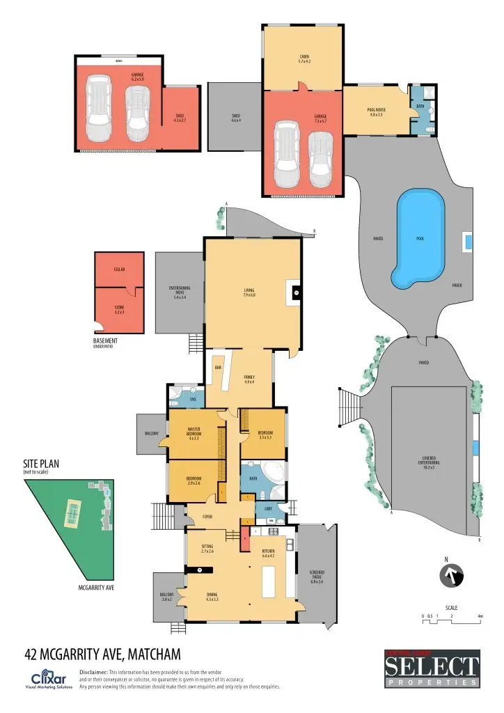 Floorplan of Homely house listing, 42 McGarrity Avenue, Matcham NSW 2250