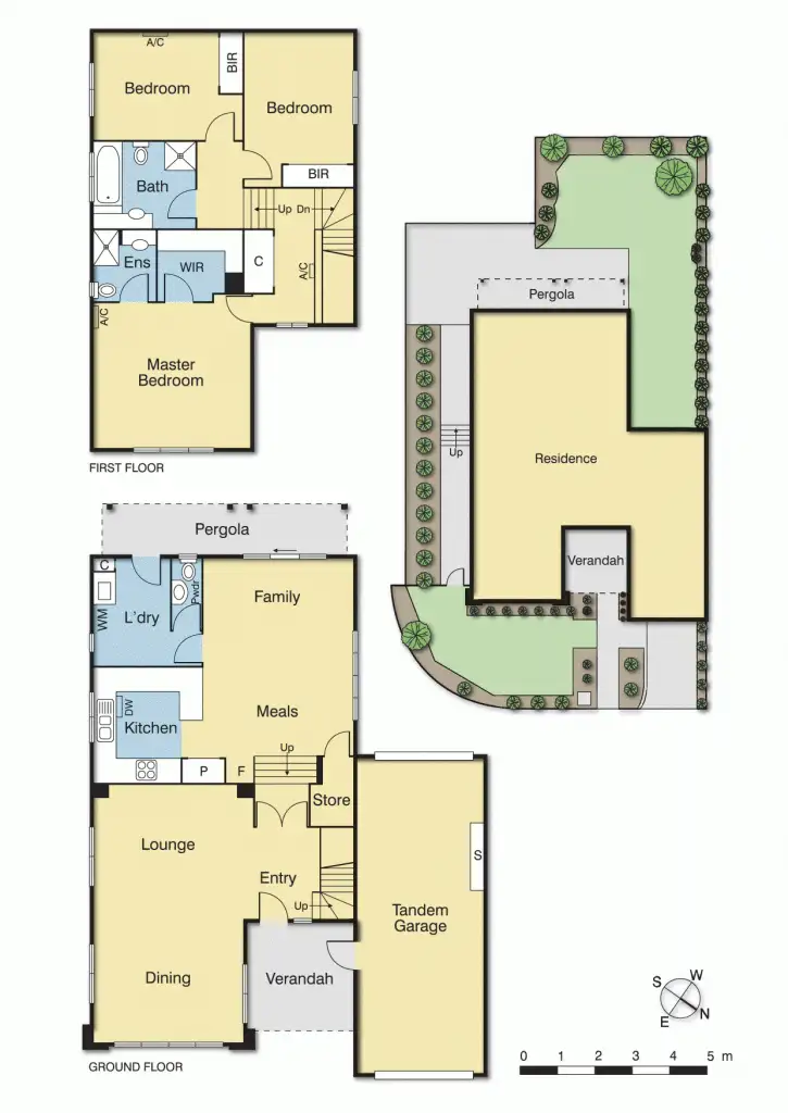 Floorplan of Homely house listing, 1 Red Gum Way, Yallambie VIC 3085
