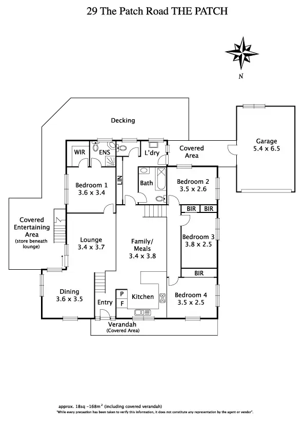 Floorplan of Homely house listing, 29 The Patch Road, The Patch VIC 3792