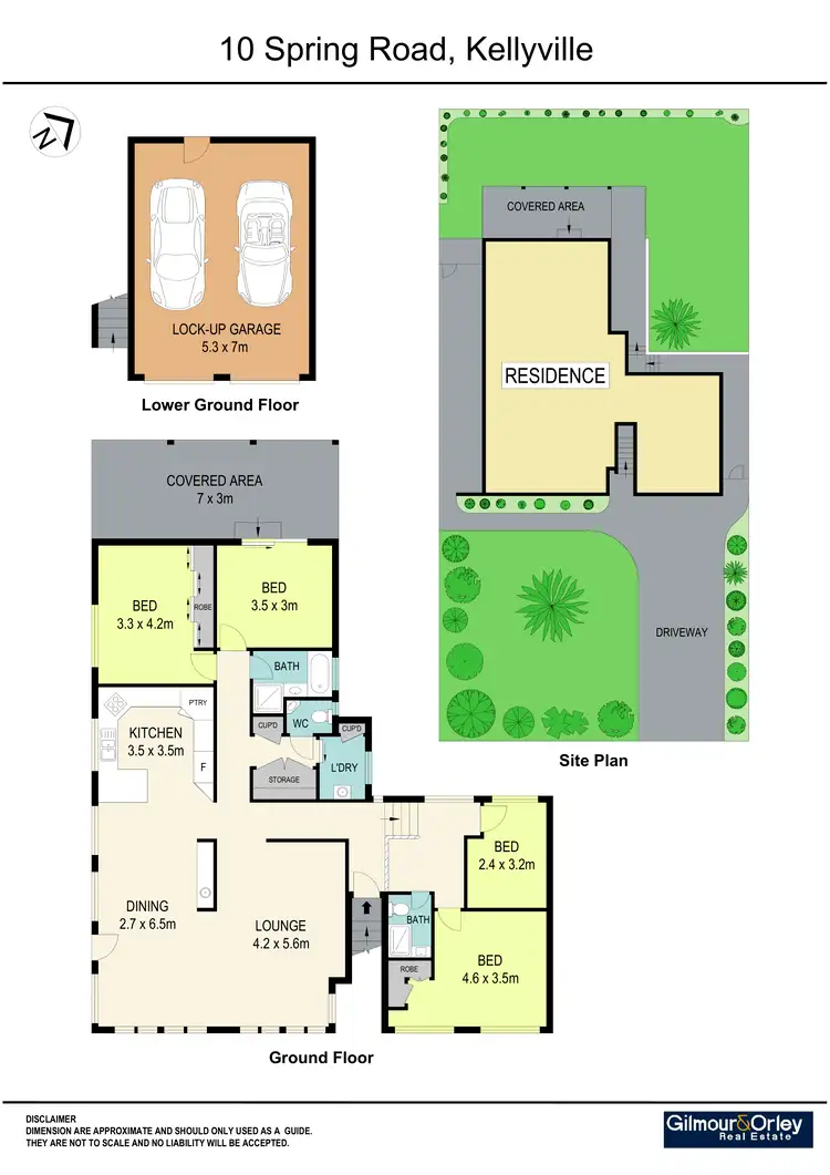 Floorplan of Homely house listing, 10 Spring Road, Kellyville NSW 2155