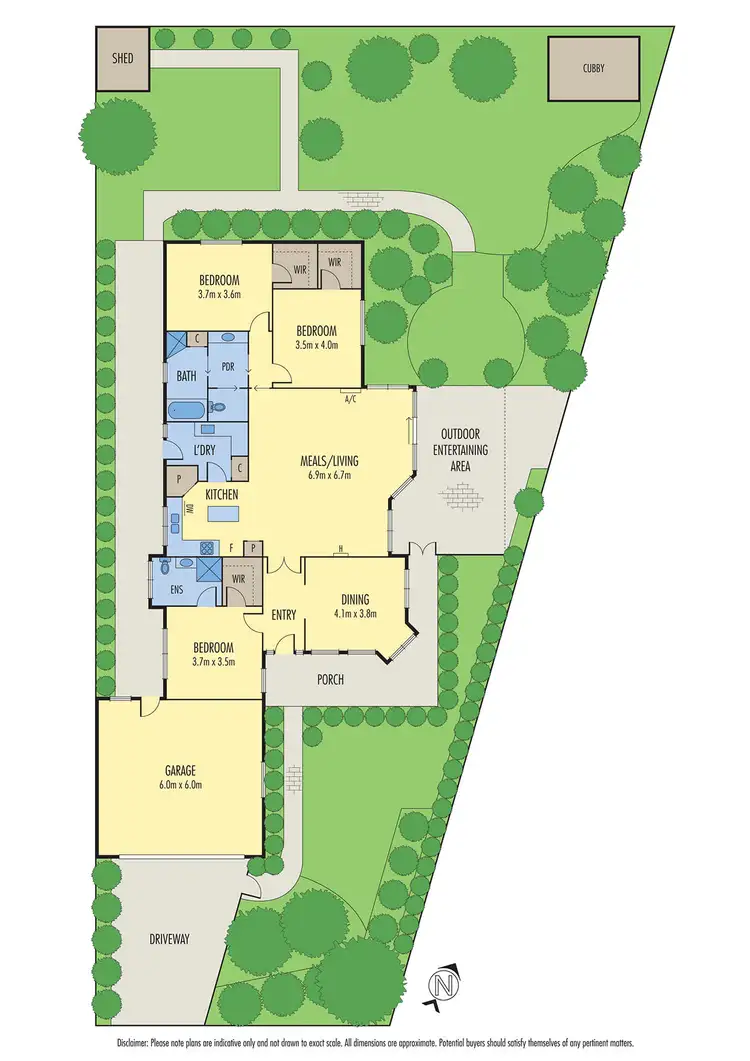 Floorplan of Homely house listing, 10 Hannan Crescent, Leopold VIC 3224