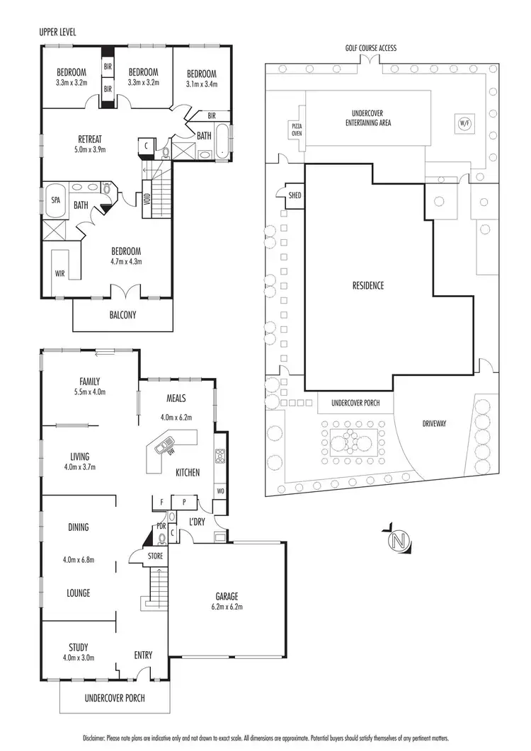Floorplan of Homely house listing, 56 Vaucluse Boulevard, Sanctuary Lakes VIC 3030