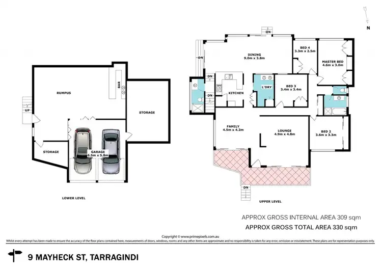 Floorplan of Homely house listing, 9 Mayheck Street, Tarragindi QLD 4121