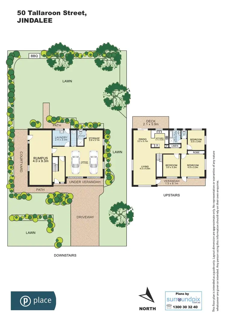 Floorplan of Homely house listing, 50 Tallaroon Street, Jindalee QLD 4074