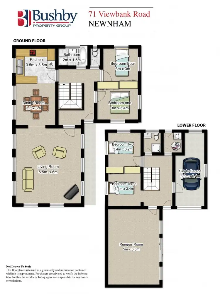 Floorplan of Homely house listing, 71 Viewbank Road, Newnham TAS 7248