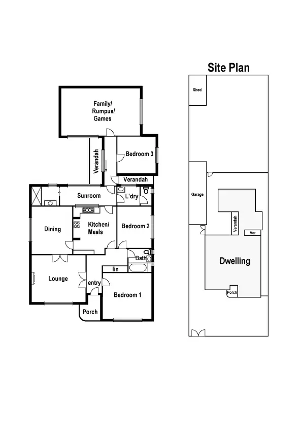 Floorplan of Homely house listing, 20 Monash Street, Reservoir VIC 3073