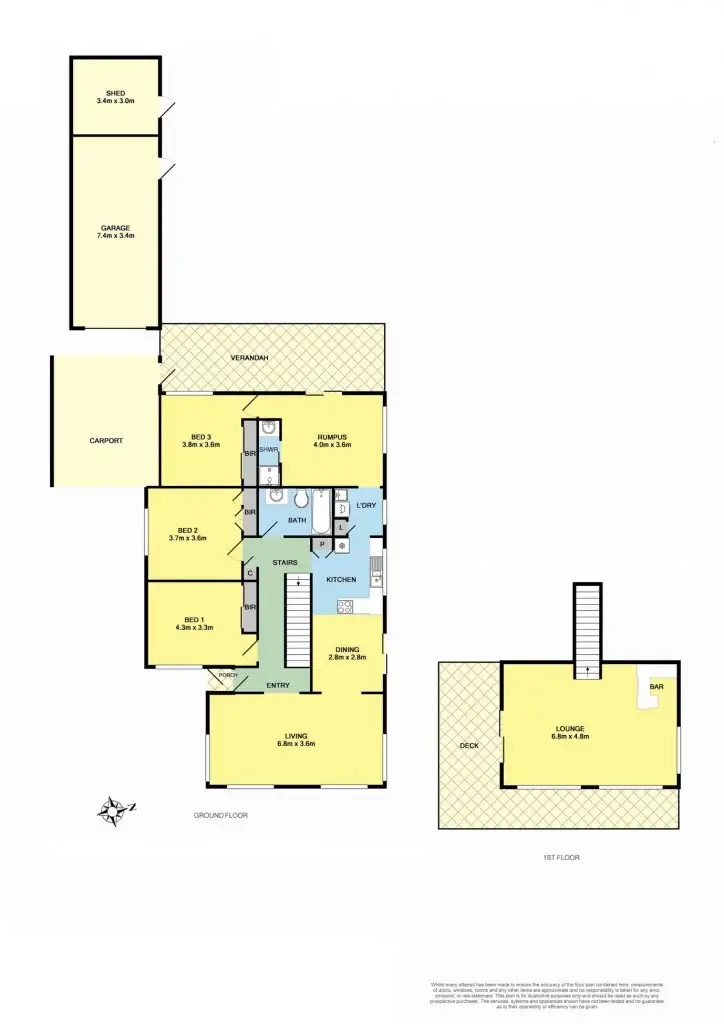 Floorplan of Homely house listing, 43 The Esplanade, Torquay VIC 3228