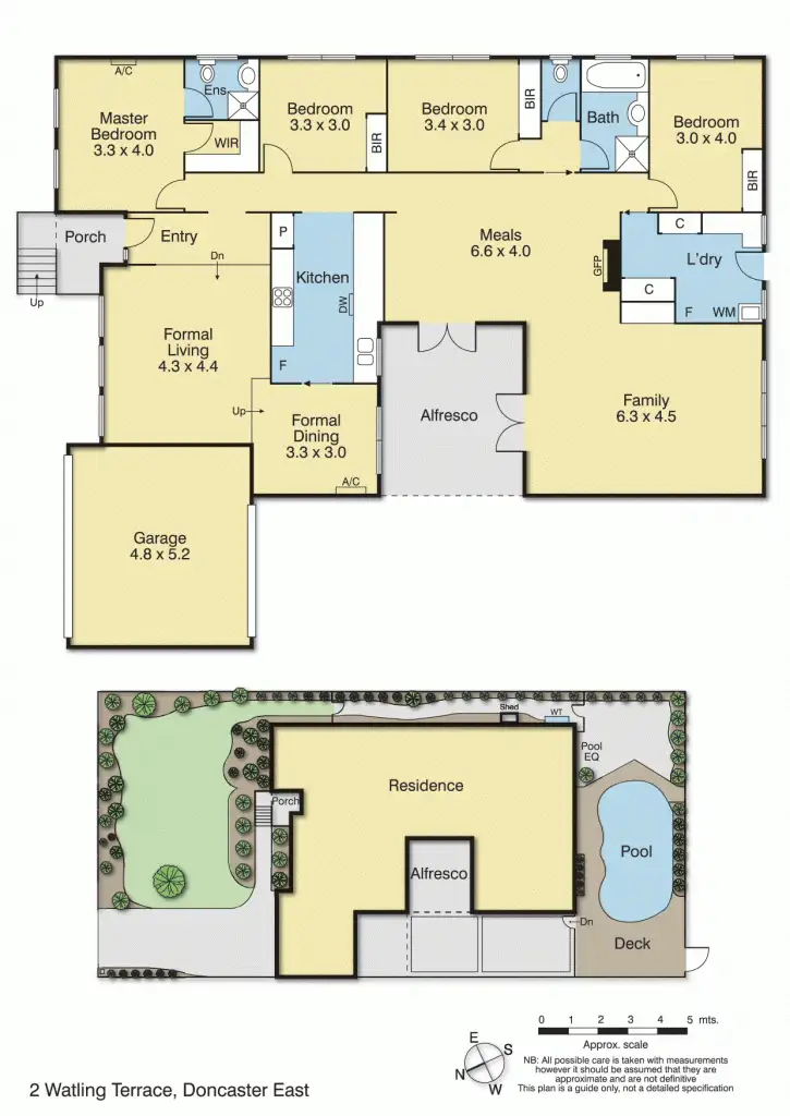 Floorplan of Homely house listing, 2 Watling Terrace, Doncaster East VIC 3109