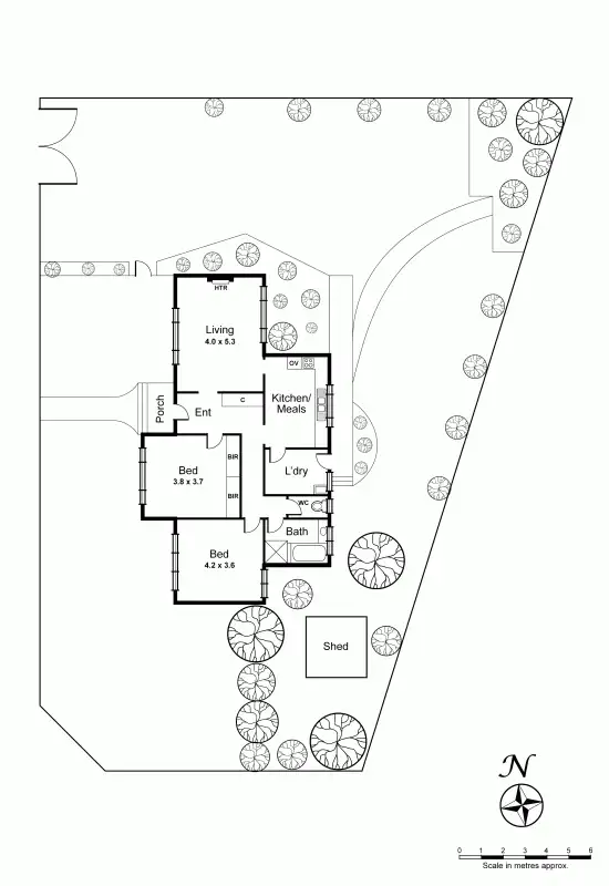 Floorplan of Homely house listing, 9 Noora Avenue, Bentleigh East VIC 3165