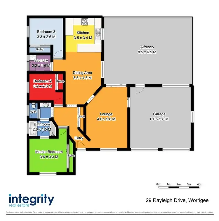 Floorplan of Homely house listing, 29 Rayleigh Drive, Worrigee NSW 2540