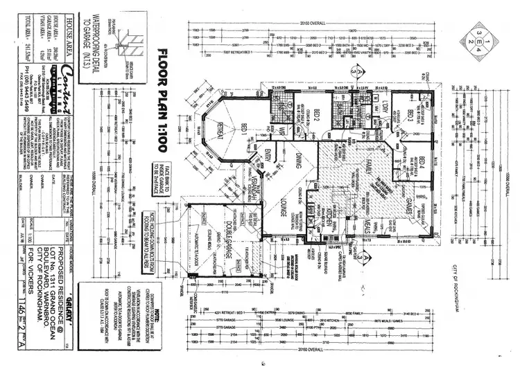 Floorplan of Homely house listing, 134 Grand Ocean Boulevard, Port Kennedy WA 6172