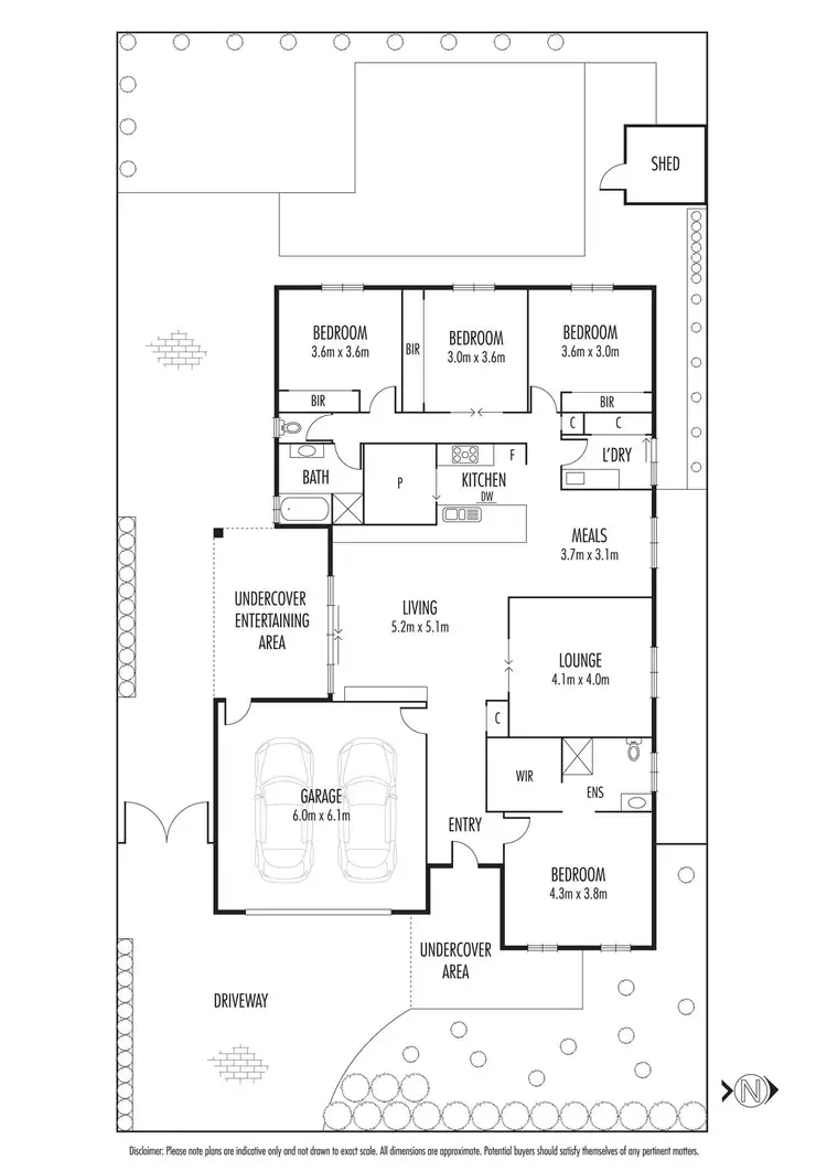 Floorplan of Homely house listing, 13 Creswick Avenue, Eynesbury VIC 3338