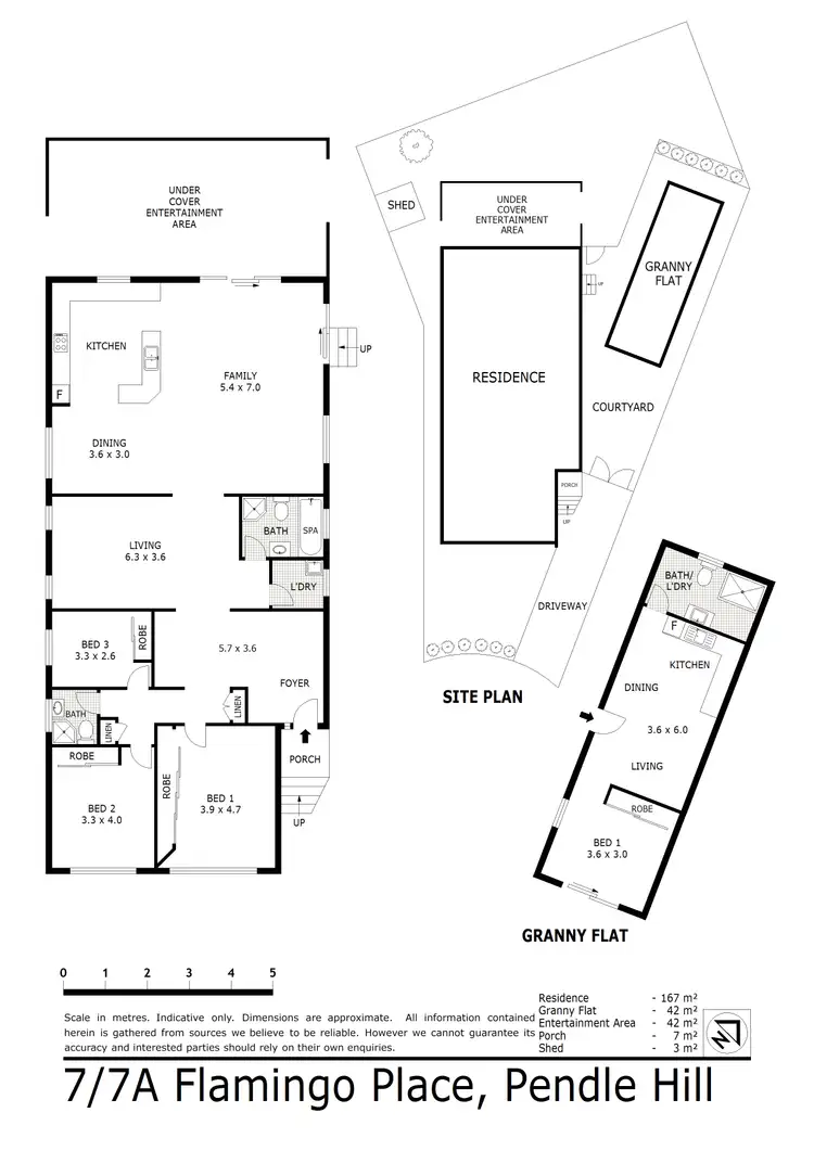 Floorplan of Homely house listing, 7 Flamingo Place, Pendle Hill NSW 2145