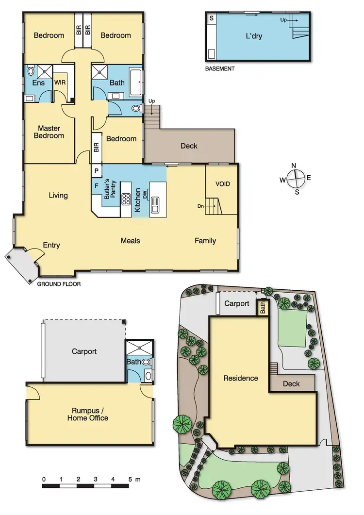 Floorplan of Homely house listing, 8 Ovata Close, Yallambie VIC 3085
