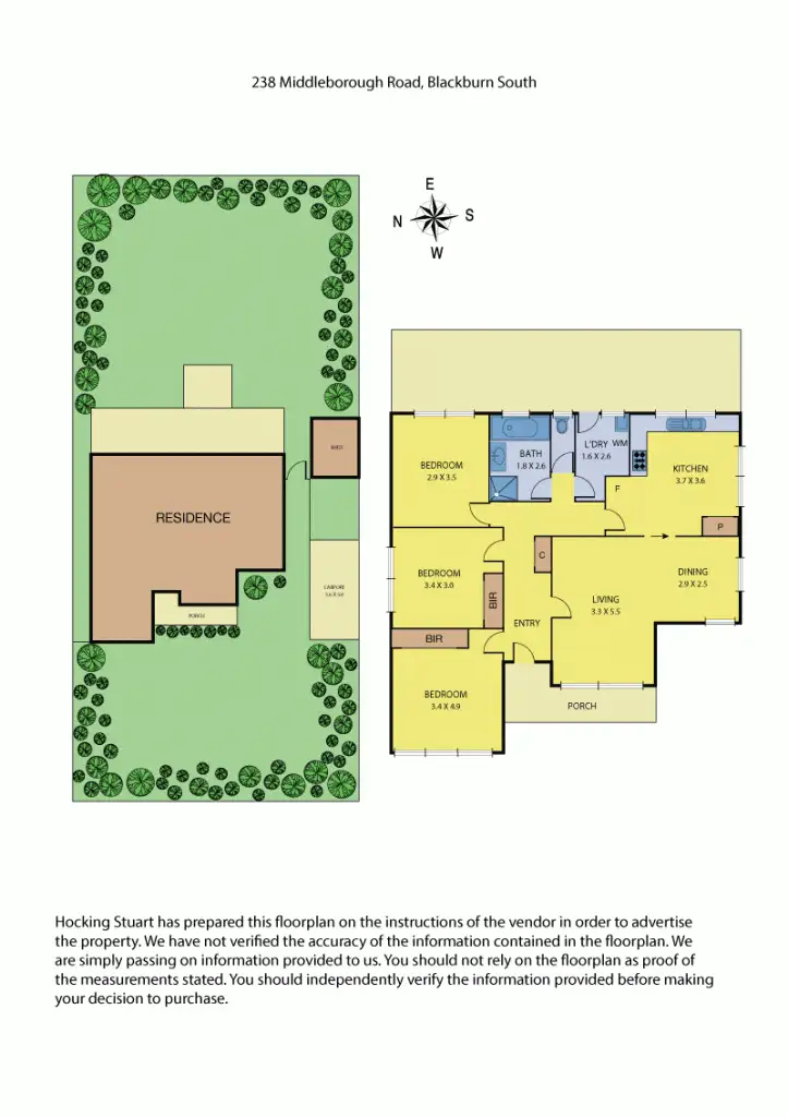 Floorplan of Homely house listing, 238 Middleborough Road (Opposite Clarice Rd), Blackburn South VIC 3130