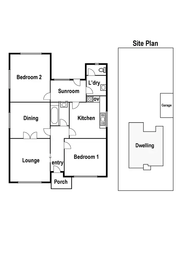 Floorplan of Homely house listing, 9 Clark Street, Reservoir VIC 3073