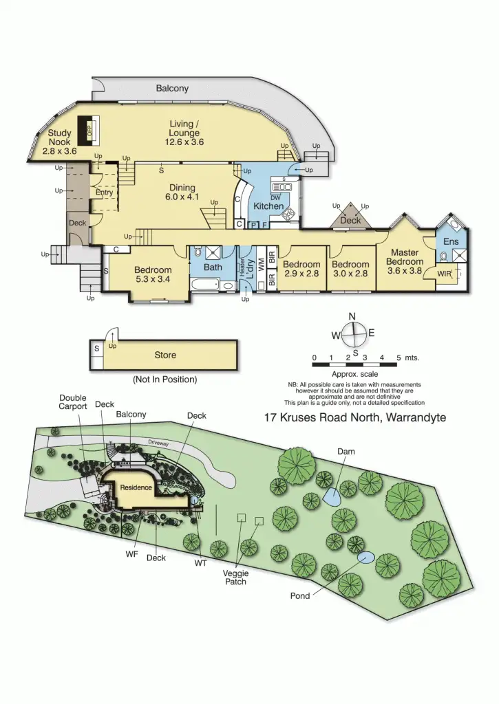 Floorplan of Homely house listing, 17 Kruses Road, North Warrandyte VIC 3113