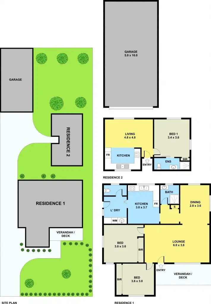Floorplan of Homely house listing, 3 Robinson Street, Jacana VIC 3047