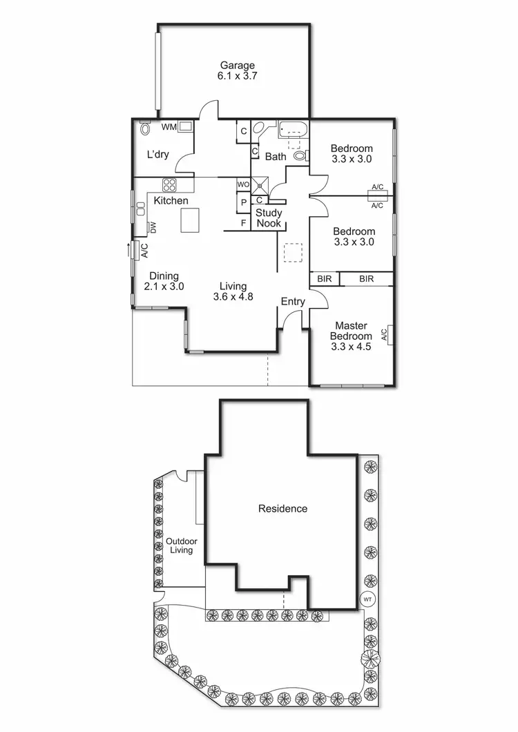 Floorplan of Homely house listing, 84 Bignell Road, Bentleigh East VIC 3165