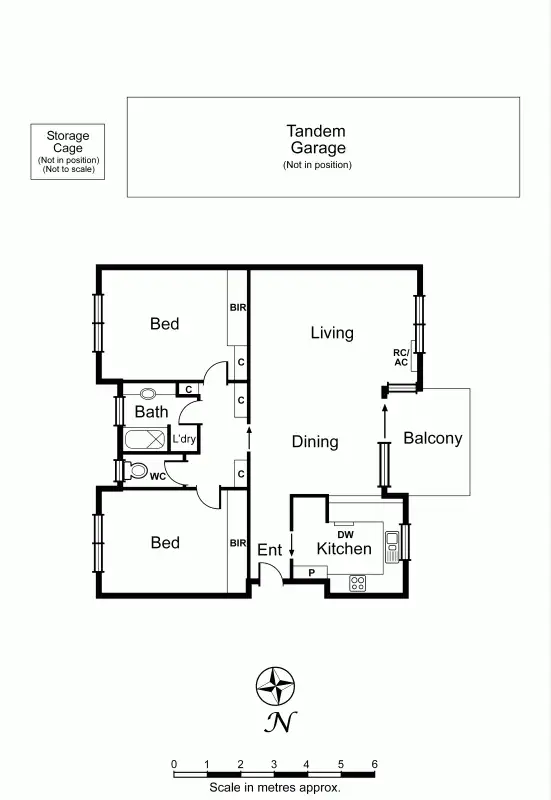 Floorplan of Homely apartment listing, 4/158-160 Wattletree Road, Malvern VIC 3144