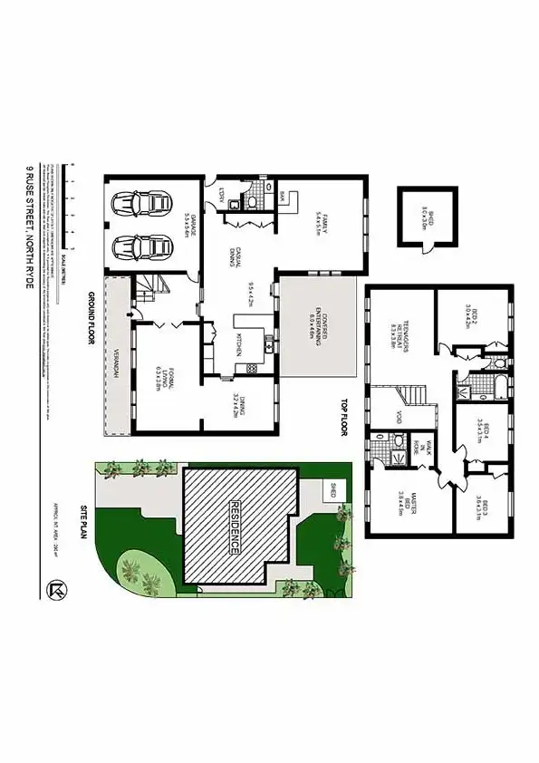 Floorplan of Homely house listing, 9 Ruse Street, North Ryde NSW 2113