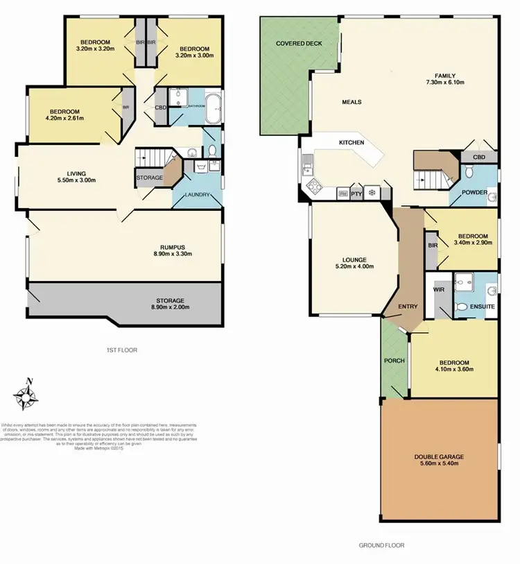 Floorplan of Homely house listing, 52 Telford Drive, Berwick VIC 3806