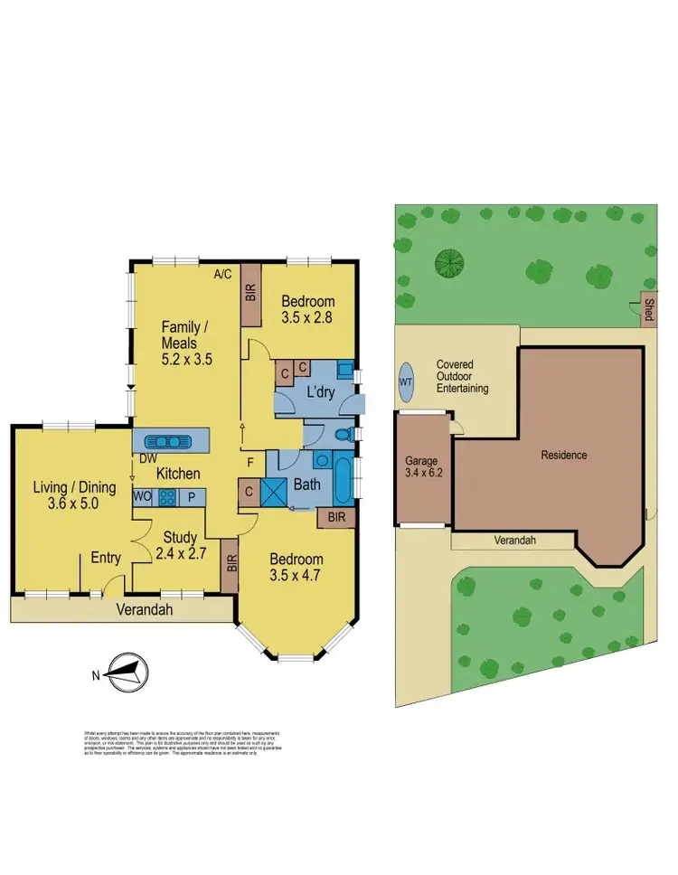 Floorplan of Homely house listing, 18 Grange Boulevard, Bundoora VIC 3083