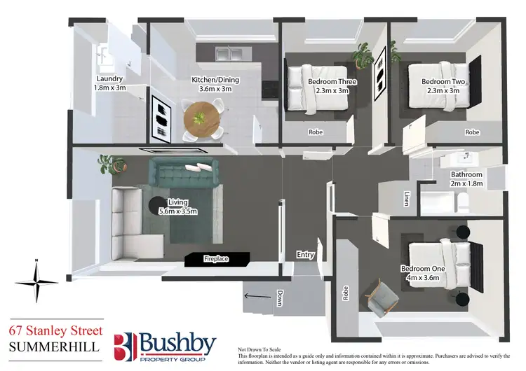 Floorplan of Homely house listing, 67 Stanley Street, Summerhill TAS 7250