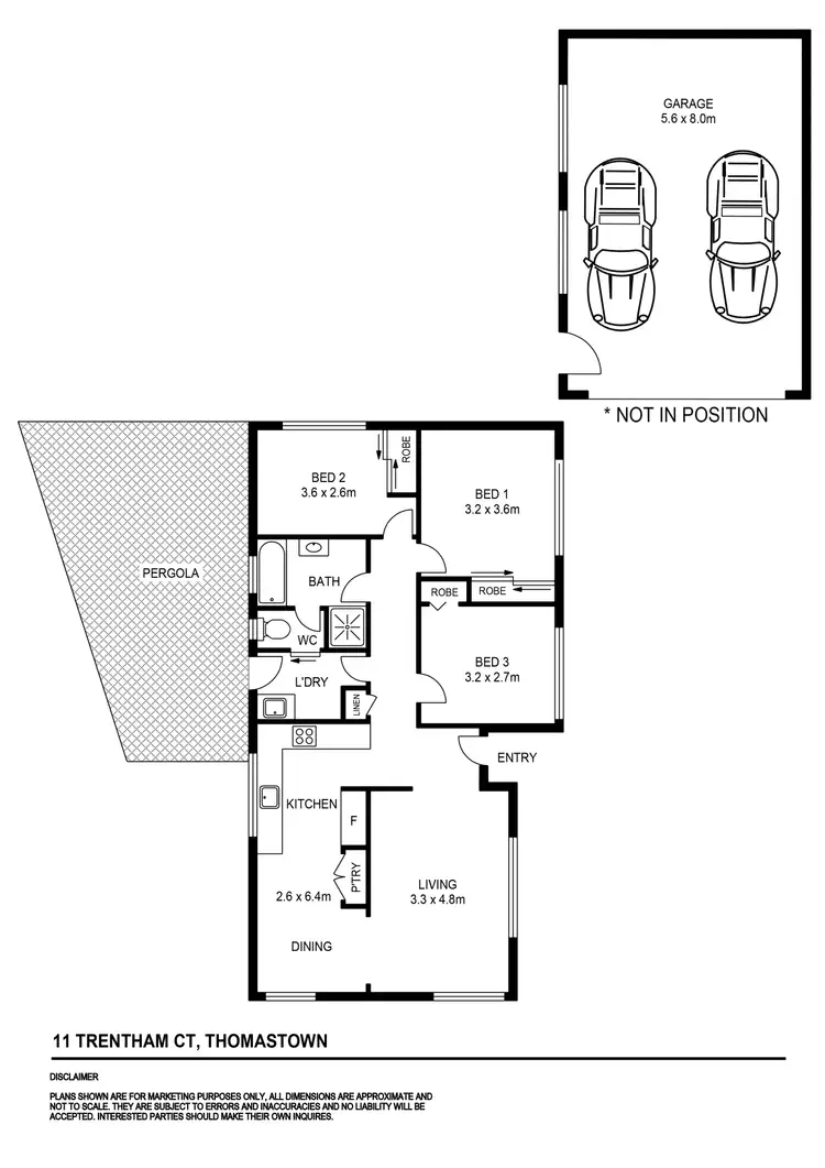Floorplan of Homely house listing, 11 Trentham Court, Thomastown VIC 3074