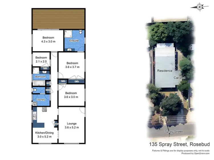Floorplan of Homely house listing, 135 Spray Street, Rosebud VIC 3939