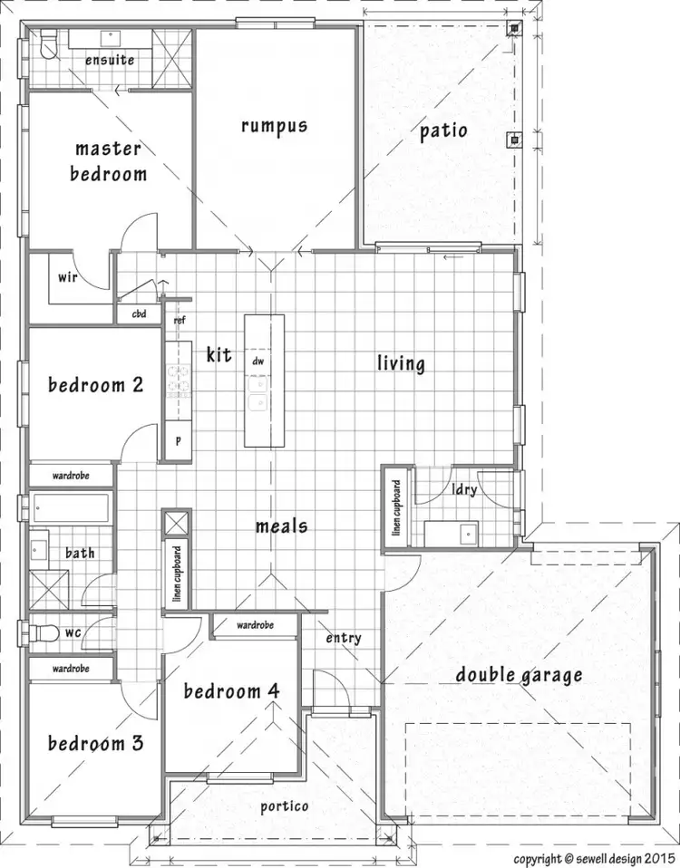 Floorplan of Homely house listing, 13 Flack Crescent, Boorooma NSW 2650