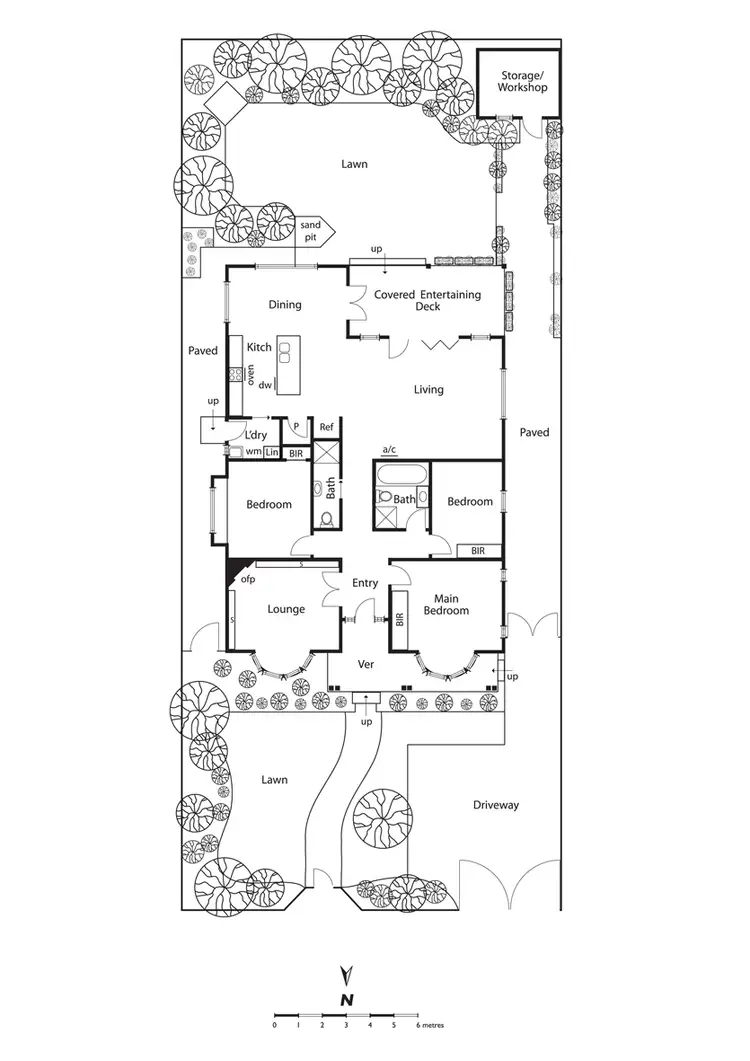 Floorplan of Homely house listing, 14 Medhurst Street, Sandringham VIC 3191