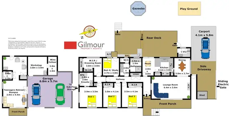Floorplan of Homely house listing, 28 Johnson Road, Galston NSW 2159