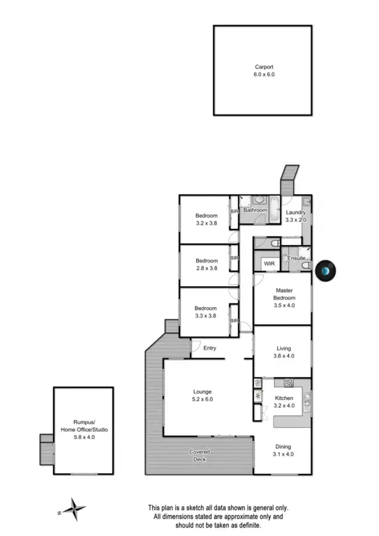 Floorplan of Homely house listing, 41 Huntingdale Drive, Chirnside Park VIC 3116