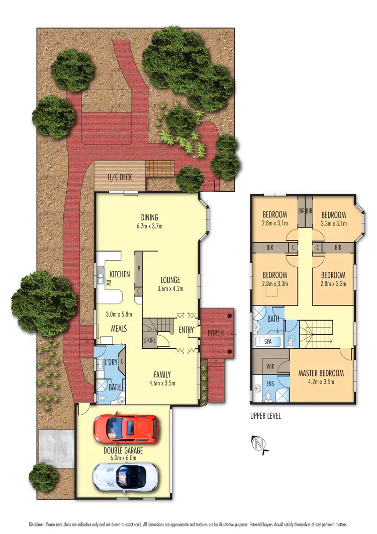 Floorplan of Homely townhouse listing, 1/40 The Highway, Mount Waverley VIC 3149