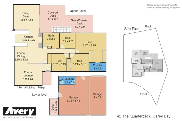 Floorplan of Homely house listing, 42 The Quarterdeck, Carey Bay NSW 2283