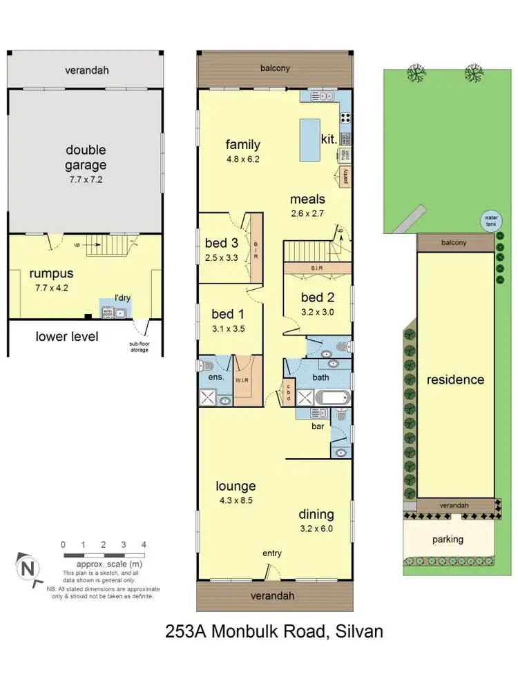 Floorplan of Homely house listing, 253a Monbulk Road, Silvan VIC 3795