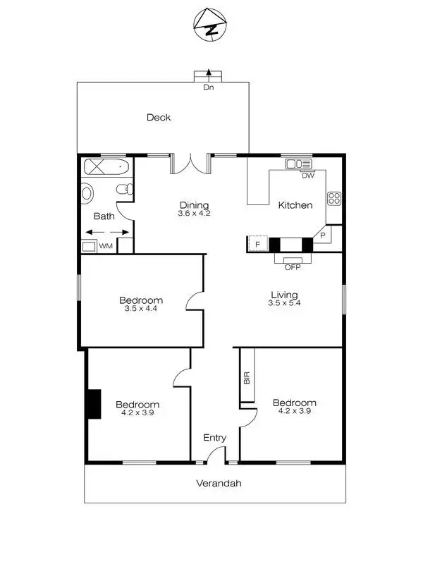 Floorplan of Homely house listing, 304 Eyre Street, Ballarat VIC 3350