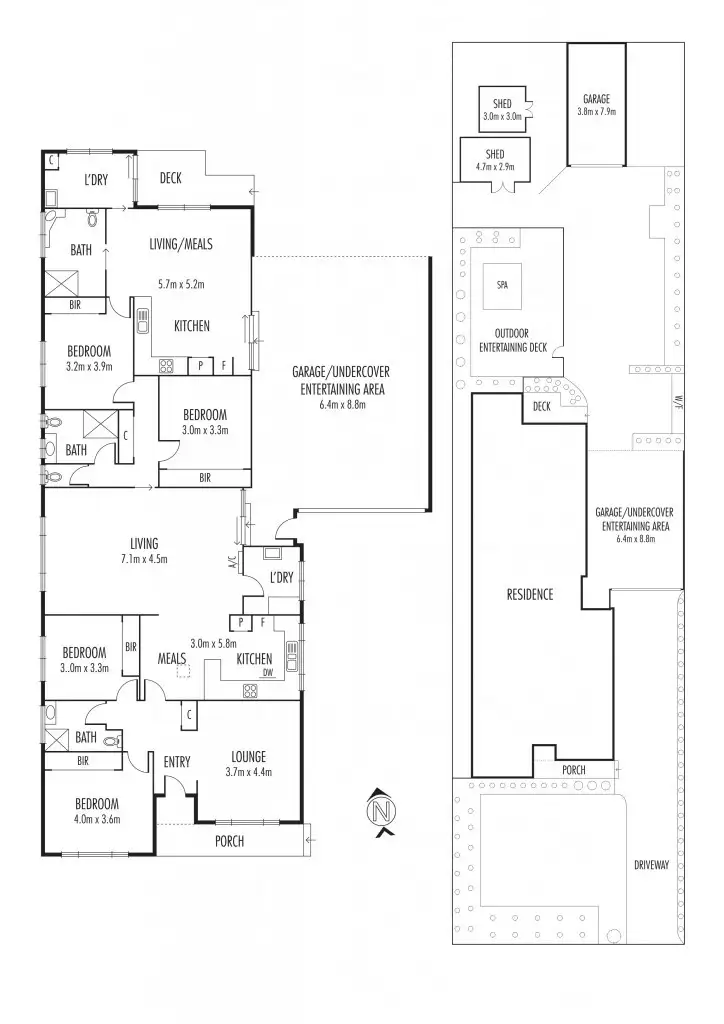 Floorplan of Homely house listing, 30 Woorite Place, Keilor East VIC 3033