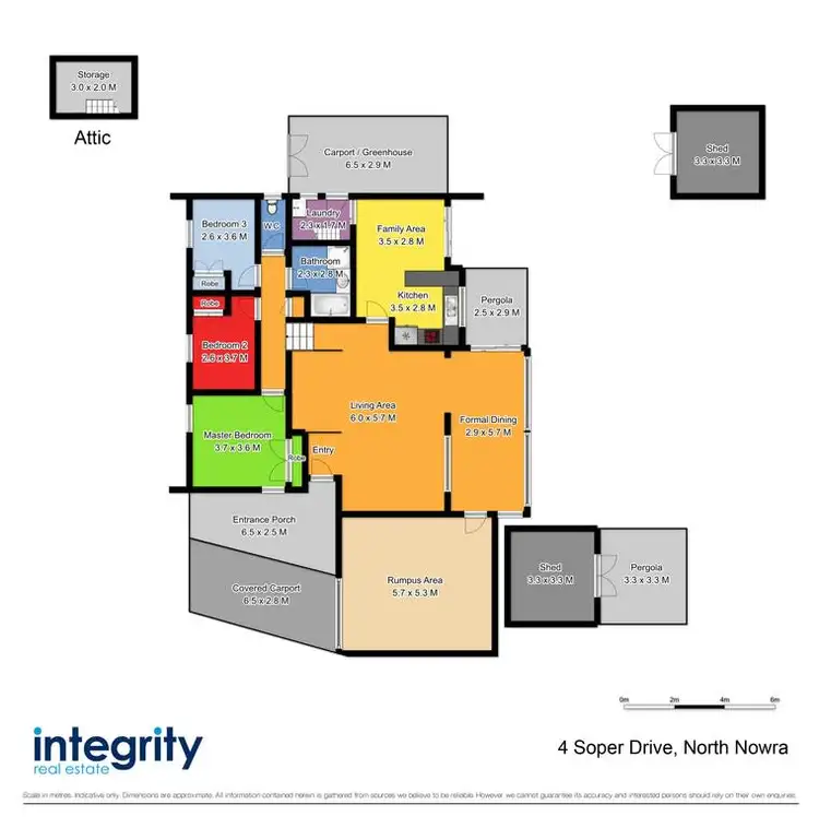 Floorplan of Homely house listing, 4 Soper Drive, North Nowra NSW 2541