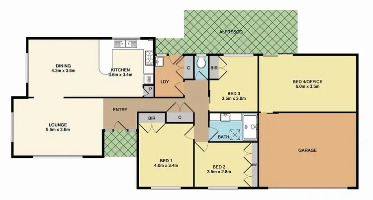 Floorplan of Homely house listing, 85 Yea Road, Whittlesea VIC 3757