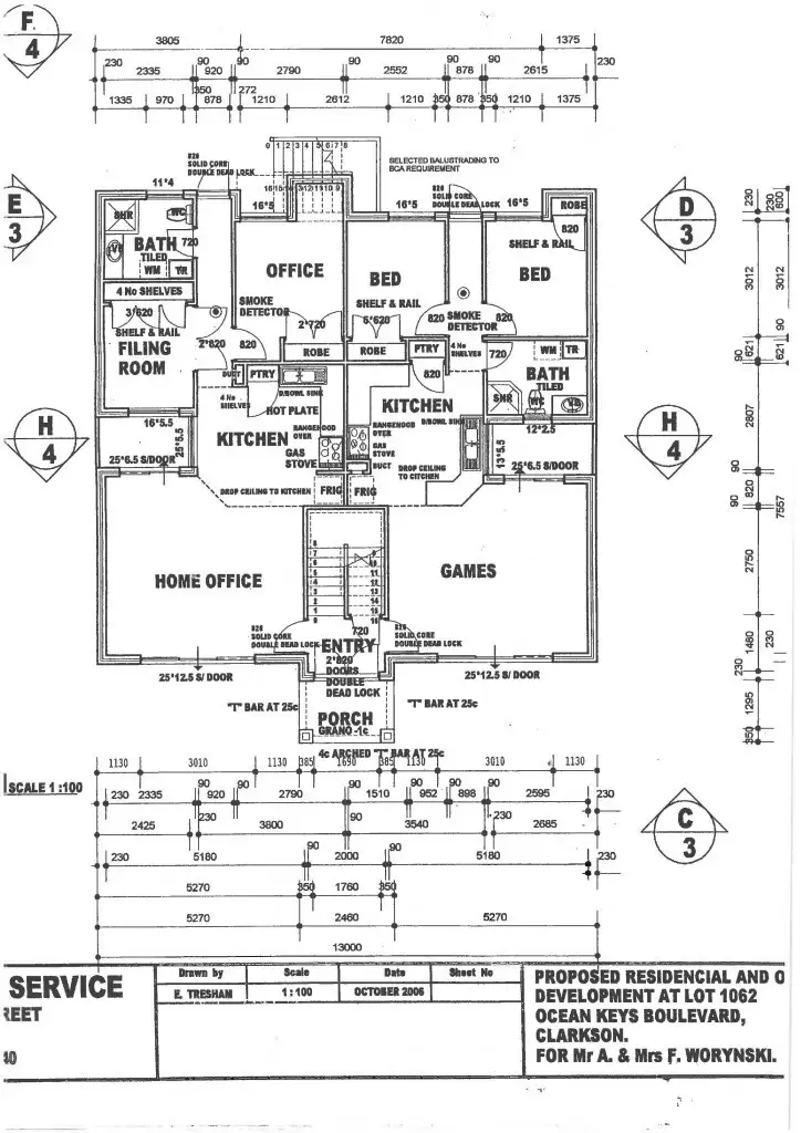 Floorplan of Homely house listing, 218 Ocean Keys Blvd*, Clarkson WA 6030